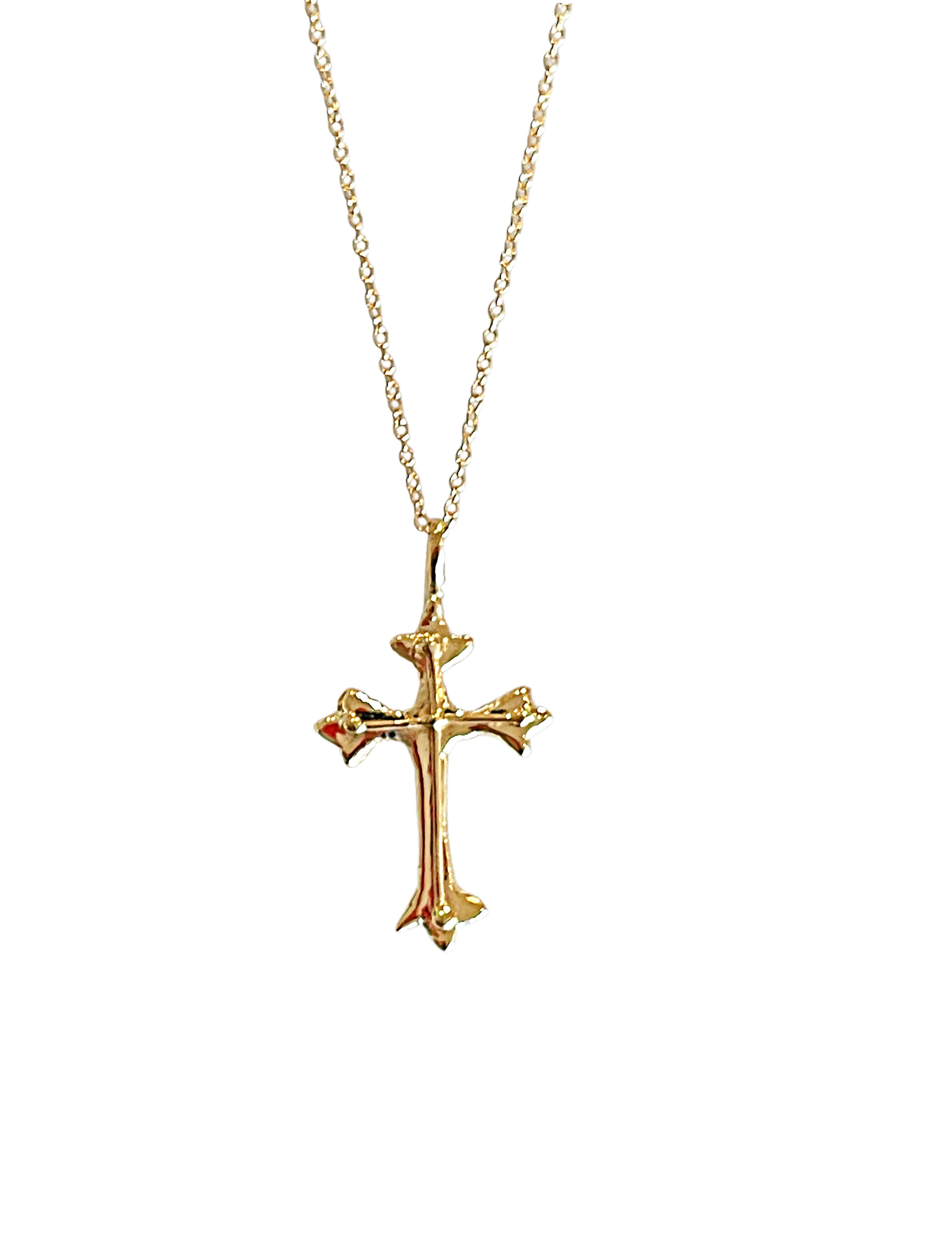 Necklace Chrome Hearts Silver in Gold plated - 31737440